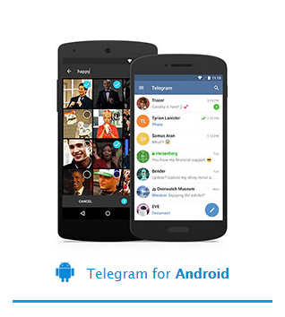 Telegram android.